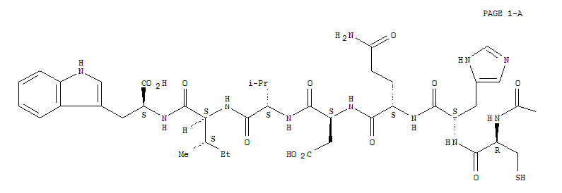 Structure of 119965-38-7