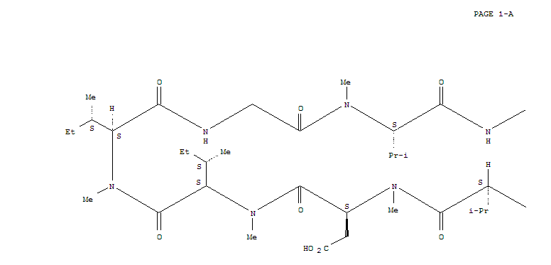 Structure of 129816-38-2